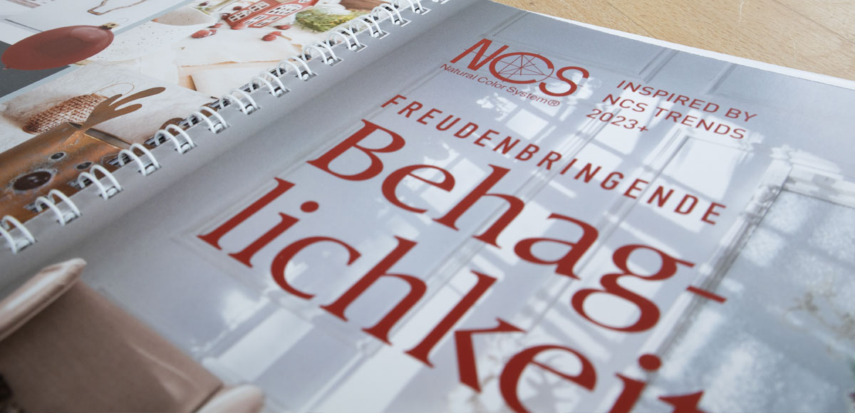 Trendbuch für Inspiration und Farbgefühl als B2B Trendsetting-Kampagne für das Weihnachtsgeschäft 2023, Riffelmacher Weinberger, dpi GmbH und Heinr. Freese GmbH