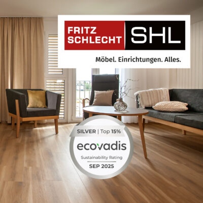 EcoVadis Silber für Fritz Schlecht