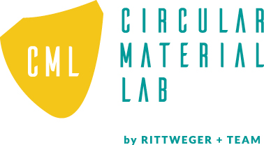 Circular Material Lab Logo Logo des Circular Material Lab - Ein Scout für taxonomiekonforme Materialien und Produkte in der Circular Economy